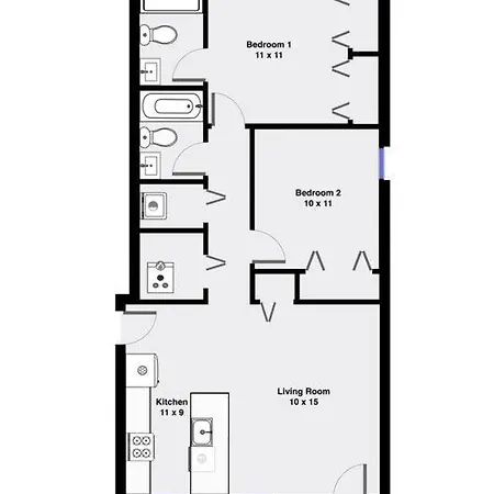 Suite 2 On Southport 4 Queen Beds Chicago Exterior photo